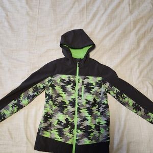 FREE COUNTRY soft shell hoodie size L (10-12) Big boy